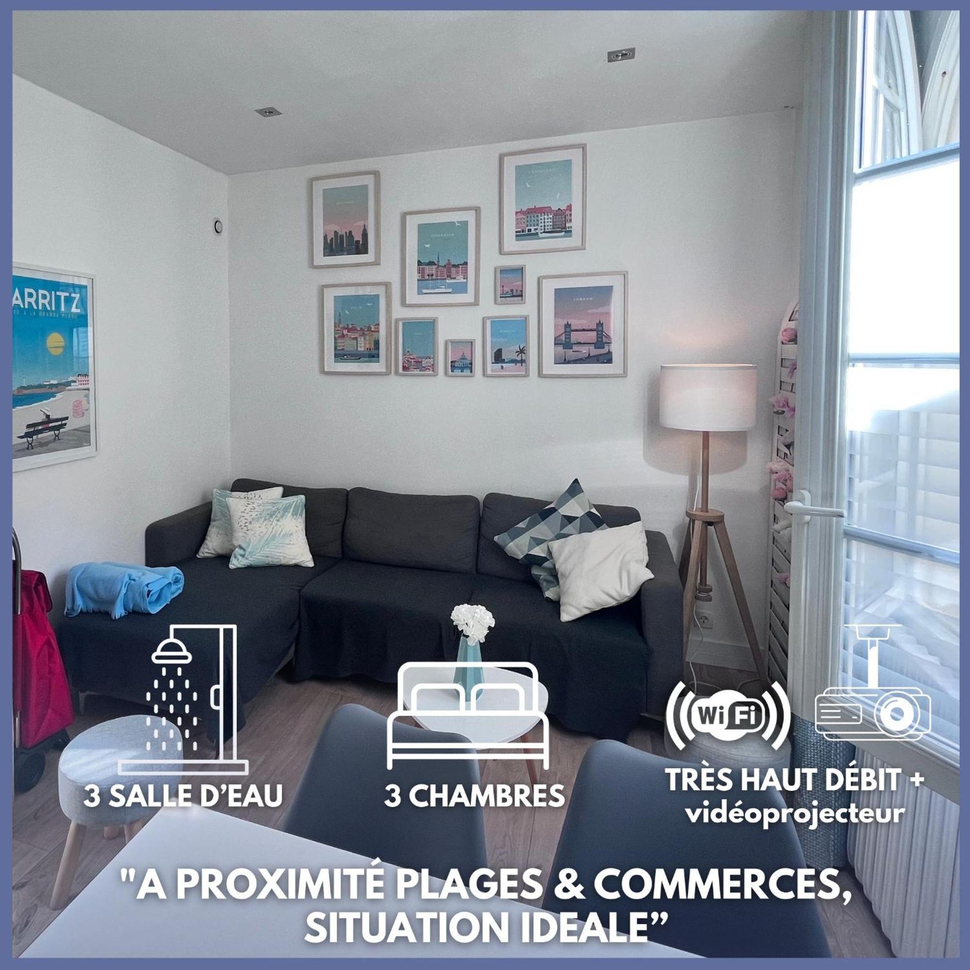 Chalet Basque 6 Couchages Centre Ville بياريتز المظهر الخارجي الصورة