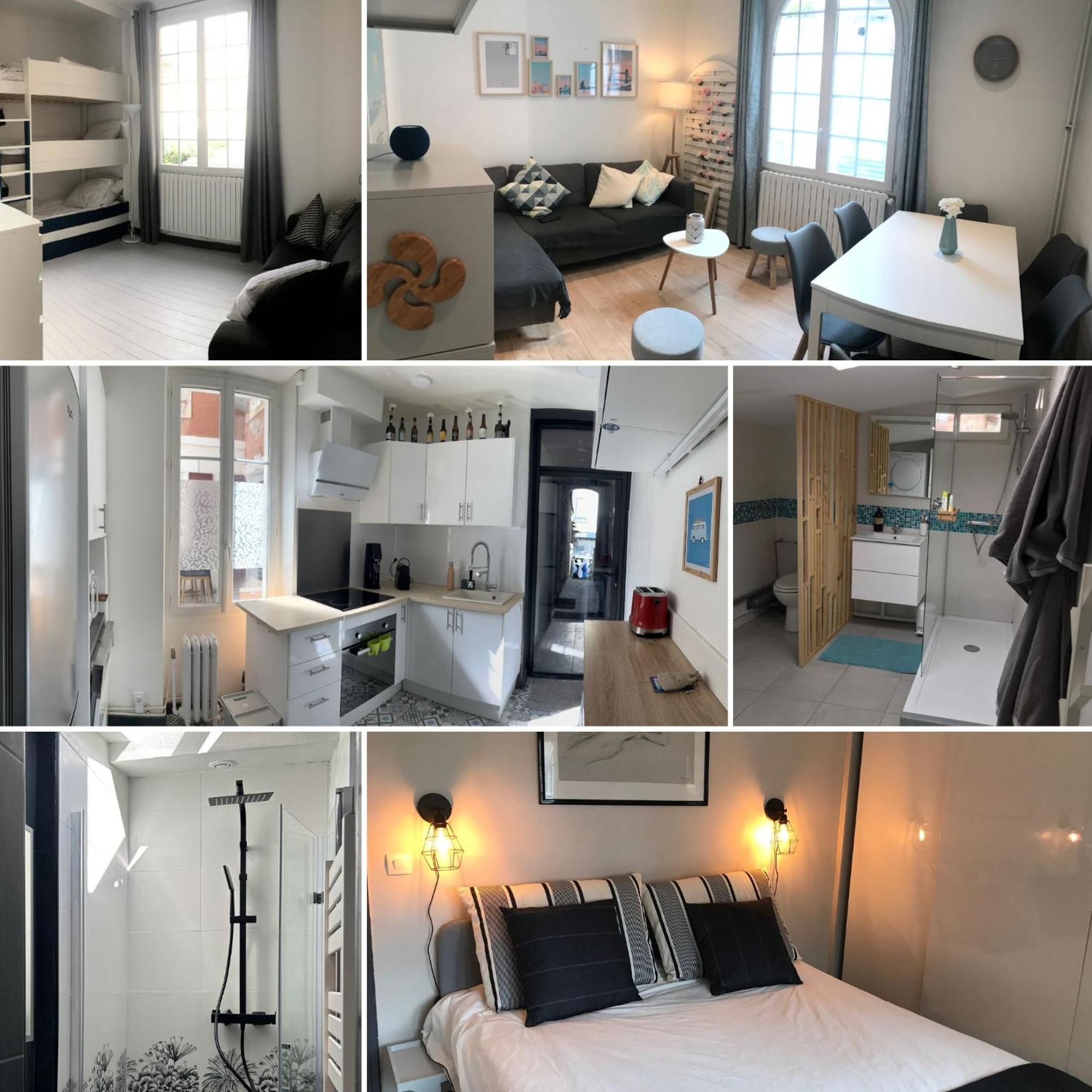 Chalet Basque 6 Couchages Centre Ville بياريتز المظهر الخارجي الصورة